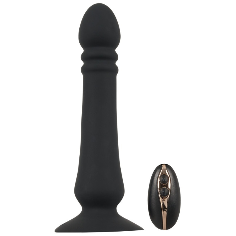 Black Velvets Plug avec poussée Thrust Velvet 18 x 4.4cm